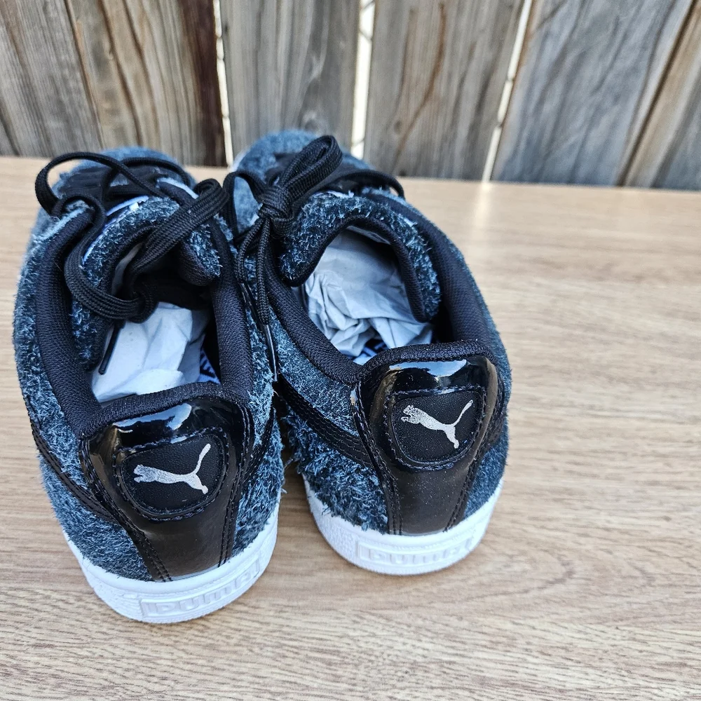 Puma Textured Black Sneakers Womens Size 9 - Picture 13 of 16